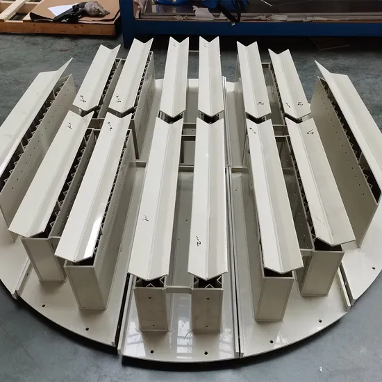 Pph Plastic Through Liquid Distributor for Chemical Tower Internals